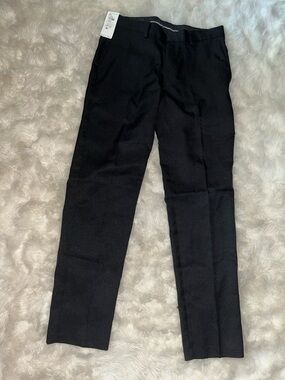 Kenneth Cole Men's Black Dress Pants - Straight Leg